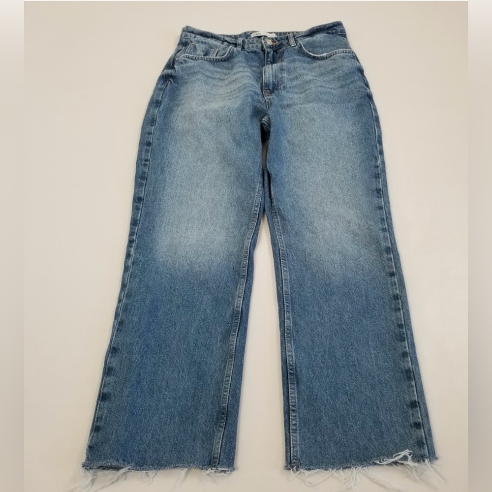Zara High Rise Jeans Size 10